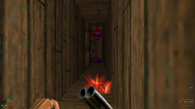 Eternal Doom - eternal.zip - MAP32 Halls of Disarray - UV All Secrets - 1080p 60fps смотреть онлайн