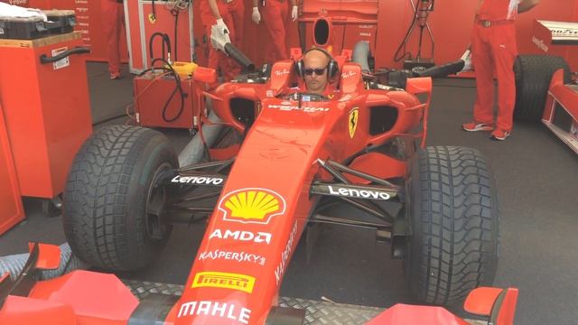 2009 Ferrari F60 warm-up смотреть онлайн