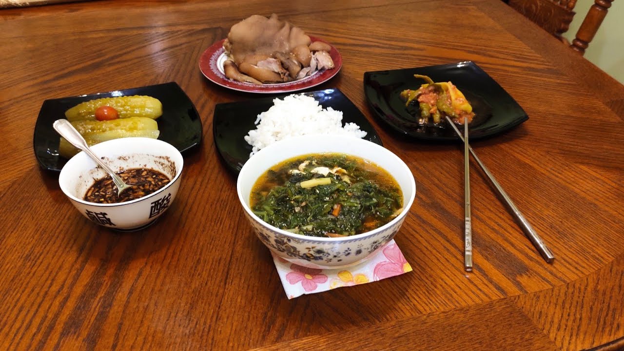 Необычный способ приготовления рульки, с восточным акцентом! Супчик с моими заморозками!