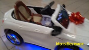 Mercedes A777AA CLA45 детский электромобиль - видео