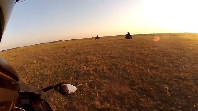 K1200S, FZ1, K1200RS - по трассе и целине. Кувырок Артиста.....)))