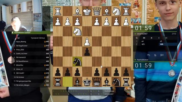 [RU] 500 subscribers Arena lichess.org смотреть онлайн