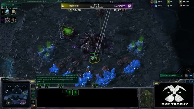 Moinolol vs SGI‡Dolly PvZ Replay starcraft 2 [FR] смотреть онлайн