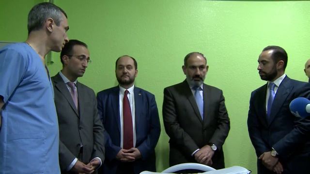 Никол Пашинян присутствовал на церемонии открытия нового корпуса медицинского центра “Шенгавит” смотреть онлайн