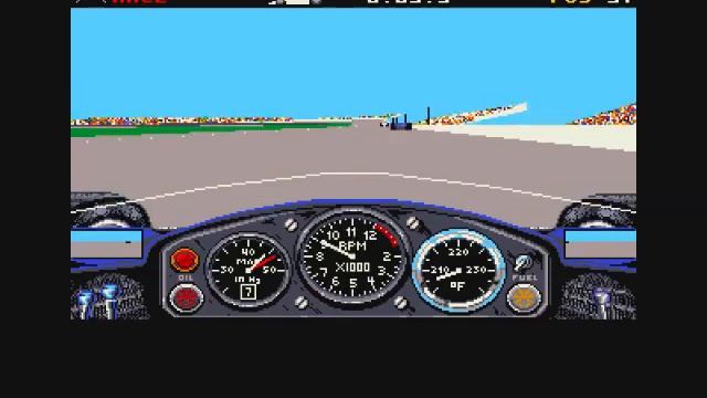 Indianapolis 500 The Simulation Review for the Commodore Amiga by John Gage смотреть онлайн