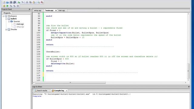 App Game Kit Tutorial bullet lesson 3 - adding an enemy смотреть онлайн