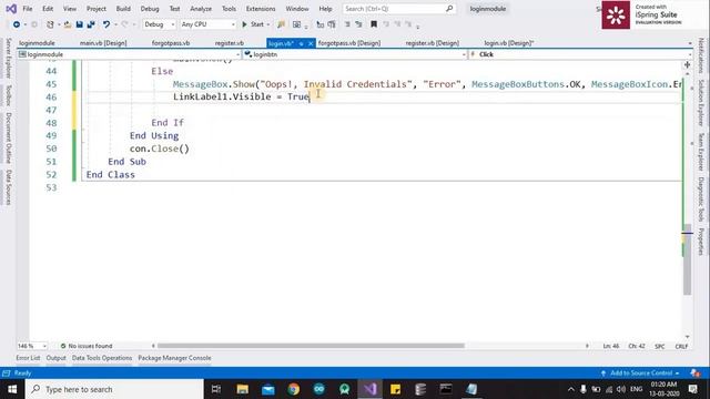 VB.NET - Create login form using | ACCESS DATABASE | LOGIN + REGISTRATION + FORGET PASSWORD смотреть онлайн