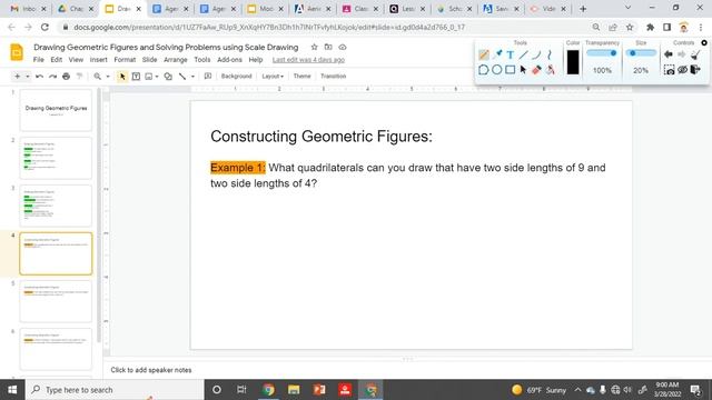 Lesson 8.2: Draw Geometric Figures смотреть онлайн