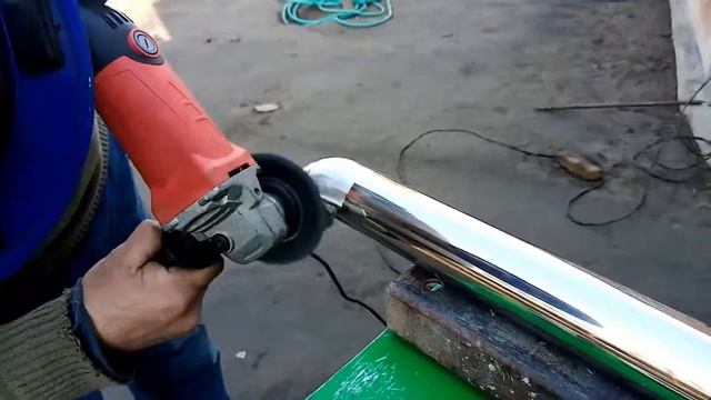 НЕРЖАВЕЙКА ТРУБА ҚАНДАЙ ЧАРХЛАНАДИ. ПОЛИРОВКА НЕРЖАВЕЙКА. смотреть онлайн