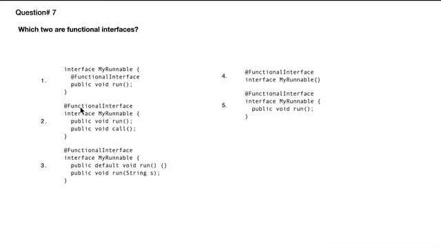 Q7 Java 11 Certification Practice Question Explanation 1z0-819 смотреть онлайн