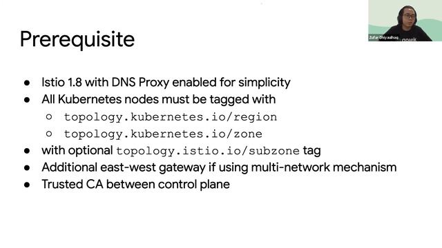Istio August Meetup/ Istio Multicluster for Zero Downtime Migration- by Zufar Dhiyaulhaq смотреть онлайн