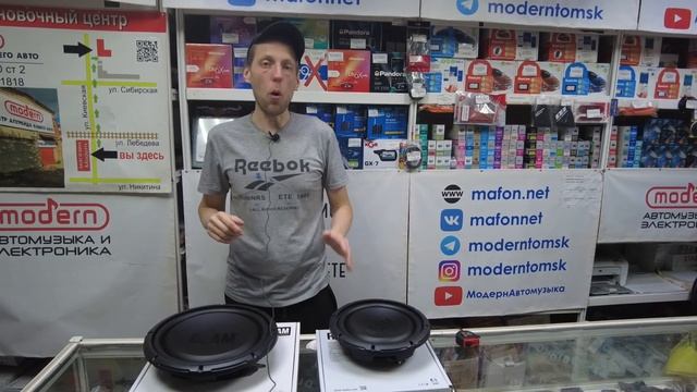 Плоские сабовые динамики BLAM RS122 и RS102 смотреть онлайн