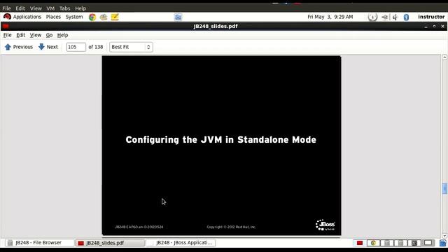 JBoss EAP - 40 JVM Config смотреть онлайн