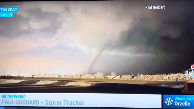 Weather Channel Gary Tornado Interview смотреть онлайн