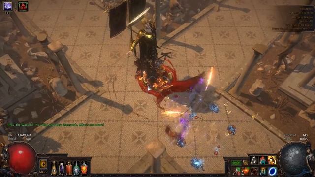 PoE 3.11 Harvest Shatter Steel + Saviour Gladiator Fast Boss Kills Compilation