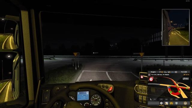 С прицепом по дорогам Швеции. #7. Прохождение Euro Truck Simulator 2 смотреть онлайн