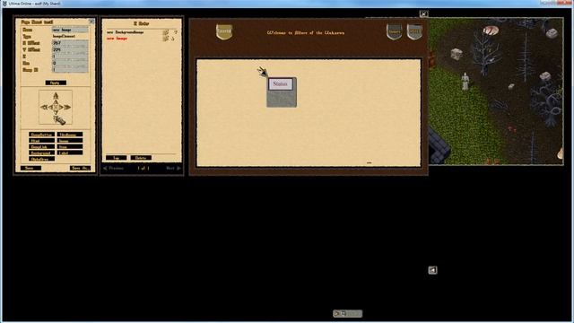 Ultima Online in-game GUMP editor смотреть онлайн