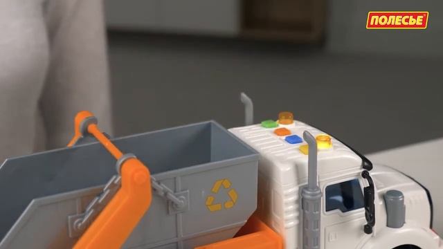 Звуковые и световые эффекты серии автомобилей Полесье «Профи» смотреть онлайн