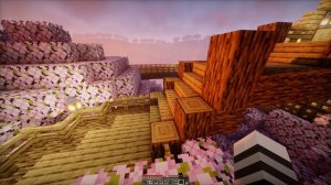 Mega Cherry Blossom Treehouse #2 - Minecraft Relaxing Longplay w/C418