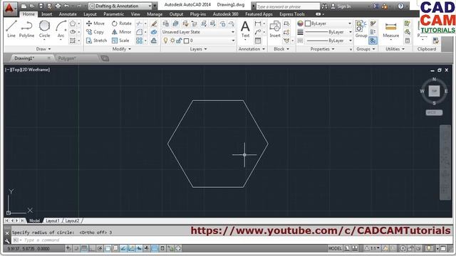 AutoCAD Training Tutorial for Beginners | Lesson - 3 смотреть онлайн