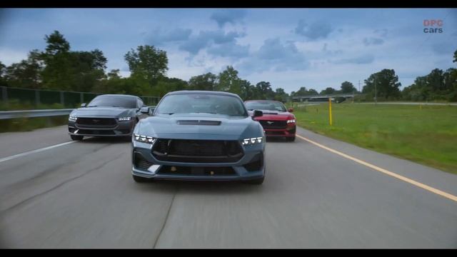 New 2024 Ford Mustang Dark Horse and 5.0 V8 GT Exhaust Sound смотреть онлайн