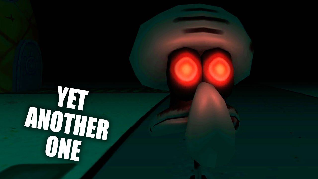 SQUIDWARD EXE ?! | Squidward, What's Wrong With You? HORROR GAME CHAPTER 1 & 2