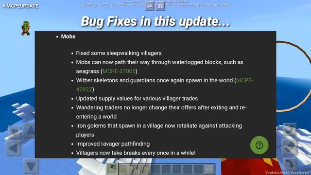 Minecraft PE 1.11 | MCPE 1.11.0.5 BETA UPDATE RELEASED!! + FULL REVIEW!! (Pocket Edition)