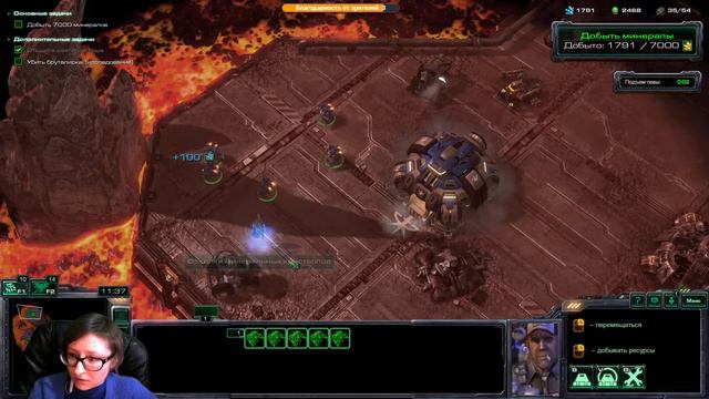 StarCraft II WoL - Играю на новичке (ч. 2) смотреть онлайн