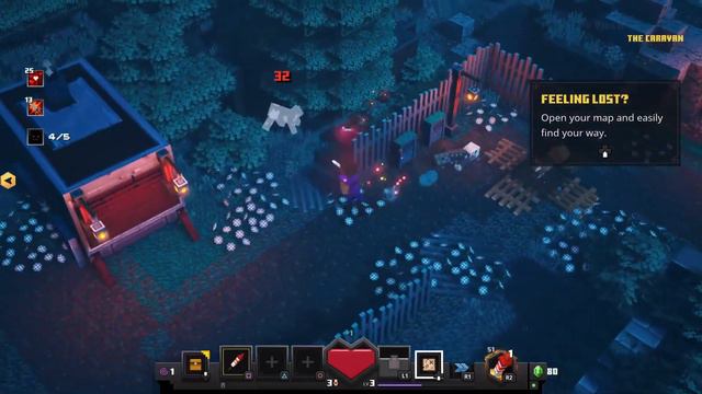 MINECRAFT DUNGEONS Walkthrough Gameplay 4K HDR PS5 Part 1 смотреть онлайн