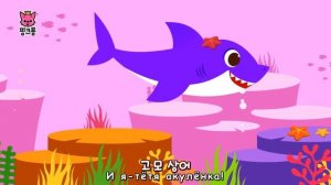 Песенка про Акулёнка и его родственников, обитающих в море (мама, папа, тёти, дяди и кузены)