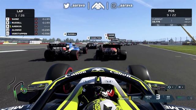 THIS IS GOING TO END IN A CRASH IF WE'RE NOT CAREFUL! - F1 2021 MY TEAM CAREER Part 28 смотреть онлайн