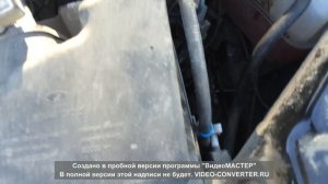 Лада Гранта: замена ламп дневных ходовых огней (ДХО)/габаритных огней (Lada Granta)