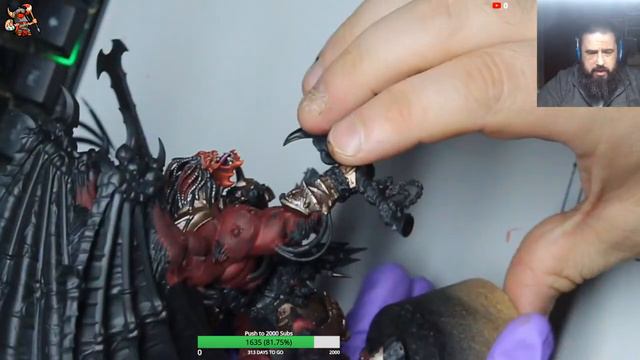 Painting Angron | World Eaters | Warhammer 40k смотреть онлайн