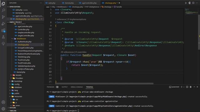 16-Laravel 9 Tutorial Middleware Controller смотреть онлайн