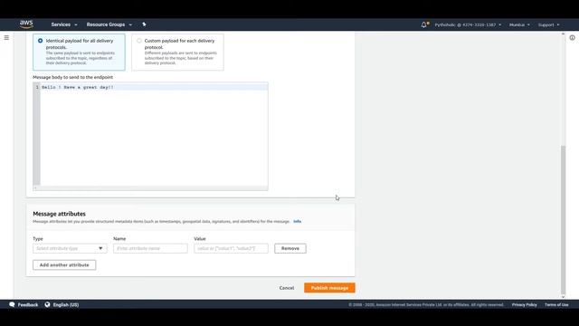 AWS Simple Notification Service with SQS and EMAIL | Hands on Demo смотреть онлайн