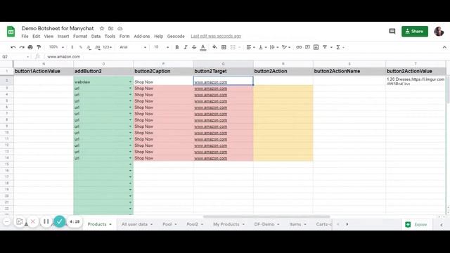 Upgrade a Google Sheet to support the Webview button type смотреть онлайн