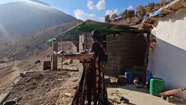 Nomadic Life, Collecting Drinking Water From The Spring