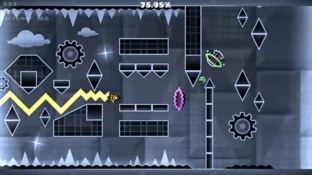 Winterbliss 100% - level by JoinMolten - (my new hardest challenge). смотреть онлайн