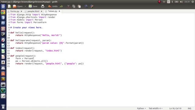 Python 27 - Django - Forms смотреть онлайн