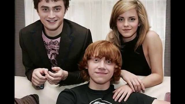 Daniel Radcliffe, Emma Watson, and Rupert Grint смотреть онлайн