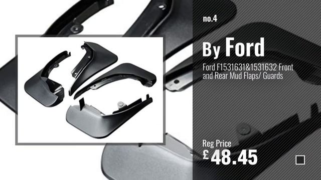 Top 10 Car Mud Flaps [2018]: XtremeAuto® Universal Fit Front & Rear Black Car Van Rubber Mudflaps смотреть онлайн