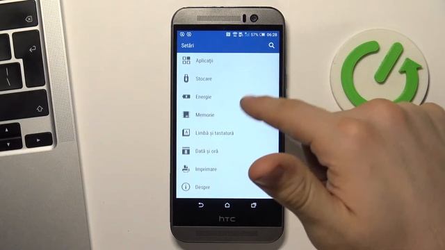 HTC One M9e | Как поменять язык системы на HTC One M9e?