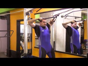 Тяга с верхнего блока на заднюю дельту: техника и нюансы