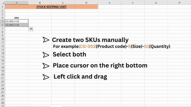 How to create SKUS in Excel in one click | SKU Generator | Creating SKUs fast смотреть онлайн