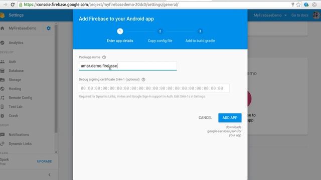 Working with Google Firebase Authentication example Part-1 смотреть онлайн