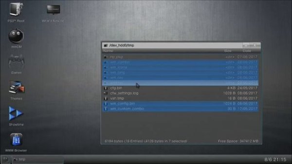 PS3 WebMAN MOD - how to delete properly, fix blank column issue, re-install rebug stock version etc