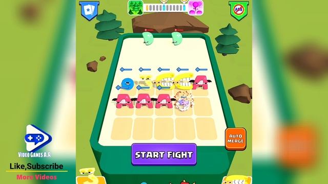 MAX LEVEL in Merge Alphabet Monster Fusion vs Number Lore: Merge Master BATTLE Game! смотреть онлайн