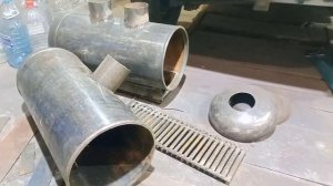 ?Быстрая сборка печки в гараж из двух газовых баллонов.?