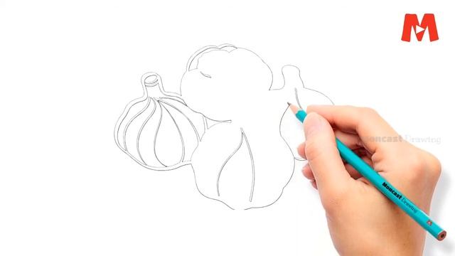 How to Draw Garlic смотреть онлайн