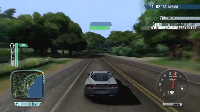 TDU - Chevrolet Corvette Z06 Coupe, B3 - Петля Нардуччи смотреть онлайн